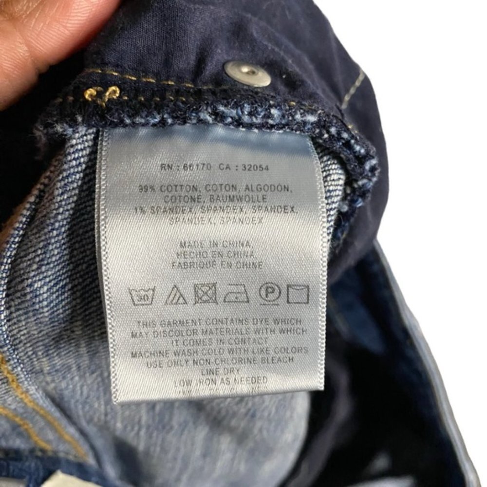 Anthropologie x Pilcro and The Letterpress Script Denim Shorts - Picture 4 of 6